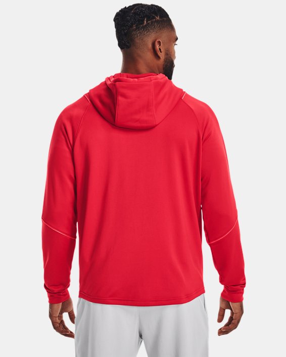 Men's UA Drive Warm-Up Full-Zip Jacket, Red, pdpMainDesktop image number 1
